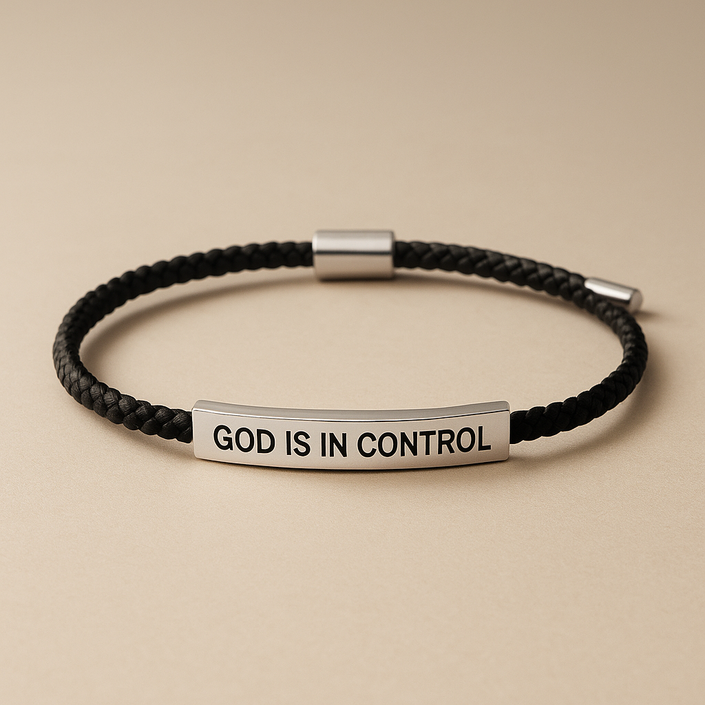 "God Is In Control" Faith Bracelet