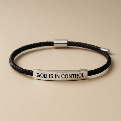 "God Is In Control" Faith Bracelet