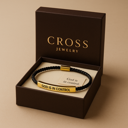 "God Is In Control" Faith Bracelet