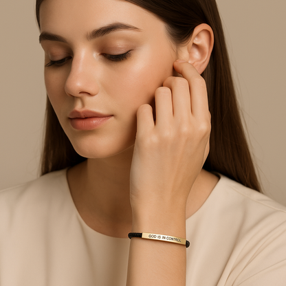 "God Is In Control" Faith Bracelet